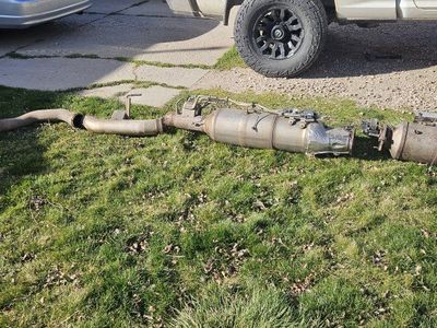 2022 Ram 2500 stock dpf exhaust