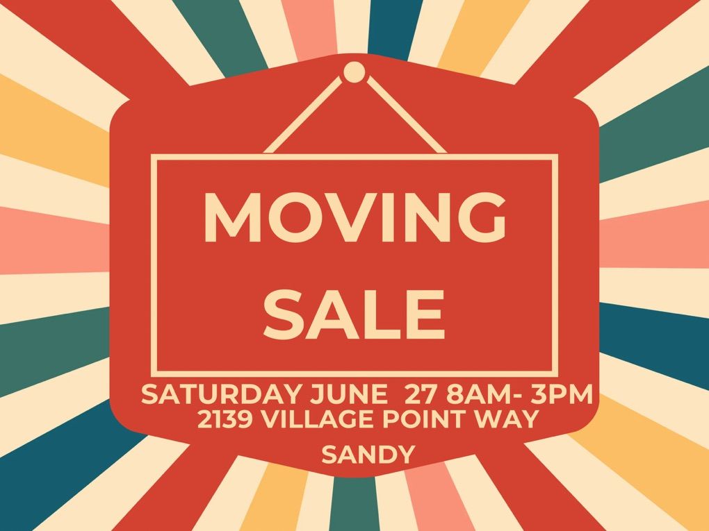 HUGE MOVING SALE