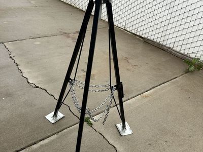5TH WHEEL TRAILER KING PIN STABILIZER JACK STAND TRIPOD