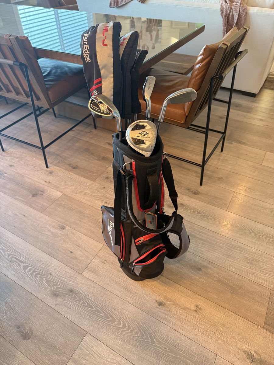 Tour Edge Ray Cook HL-J Junior Golf Club Set with Bag - Right Handed (Ages 7-9)