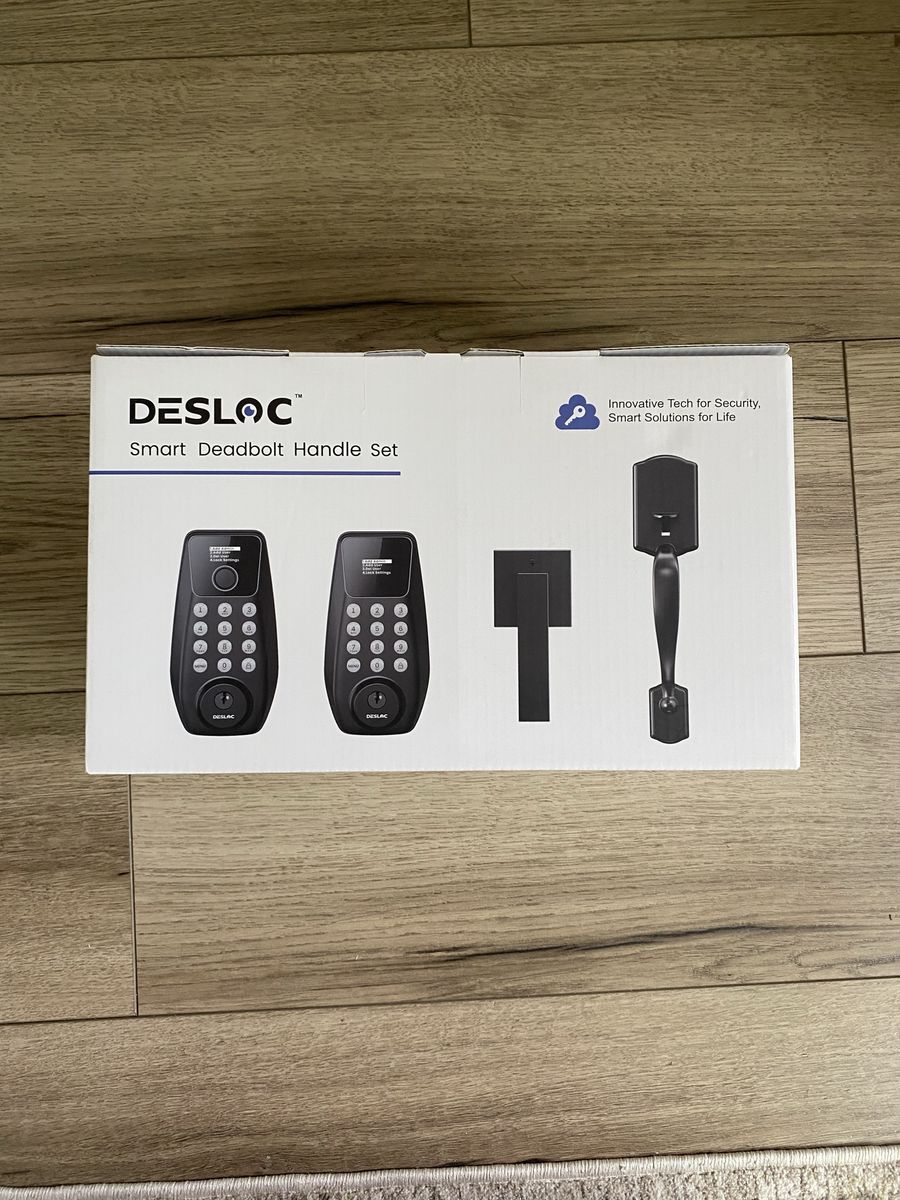 Smart Deadbolt Lock Handle Set (2x)