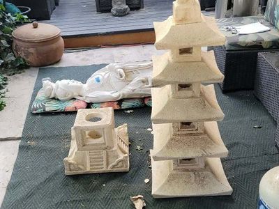 7 Tier Pagoda Yard Statue