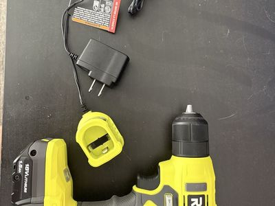RYOBI ONE+ 18V Cordless 3/8 in. Drill/Driver Kit with 1.5 Ah Battery and Charger