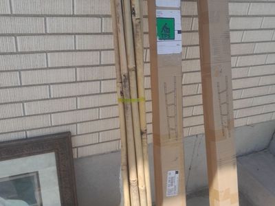 bamboo poles