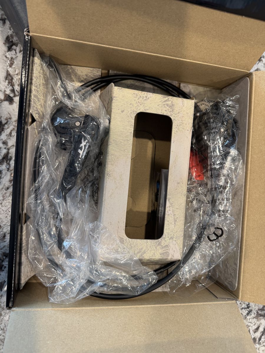 New Shimano XT 4 Piston Brake Set.