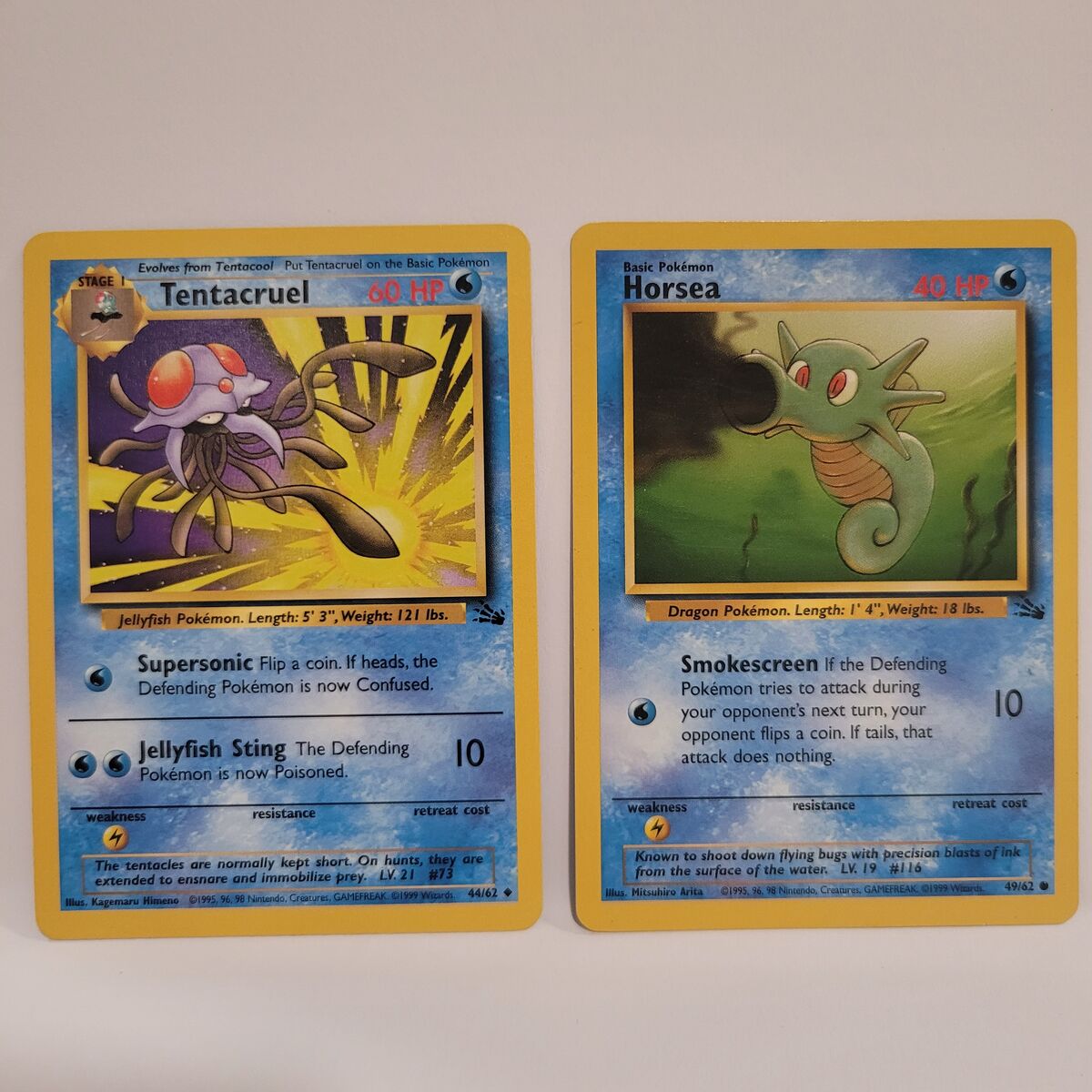 1999 Pokémon Cards