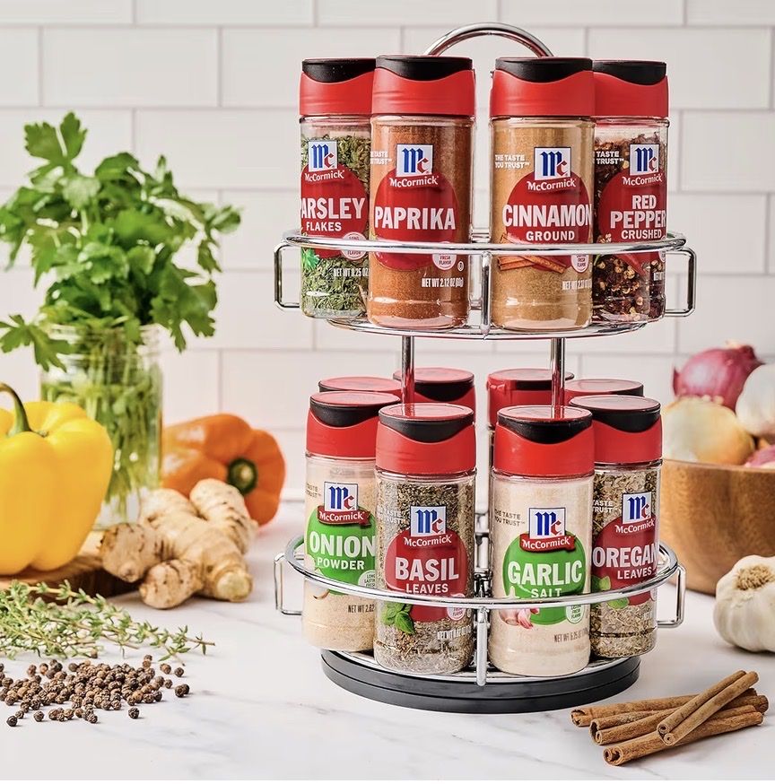 Brand New Spice Rack | Holds 16 Spices | Unopened