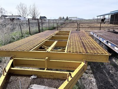 Maxey Tilt Deck Snowcat Trailer