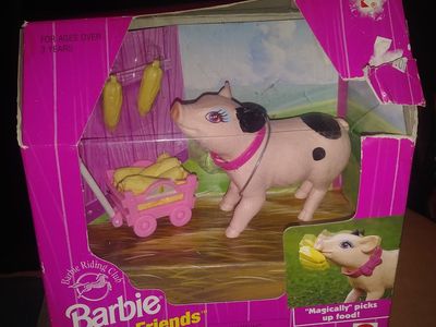 Collectible rare barbie Charlotte stable friends