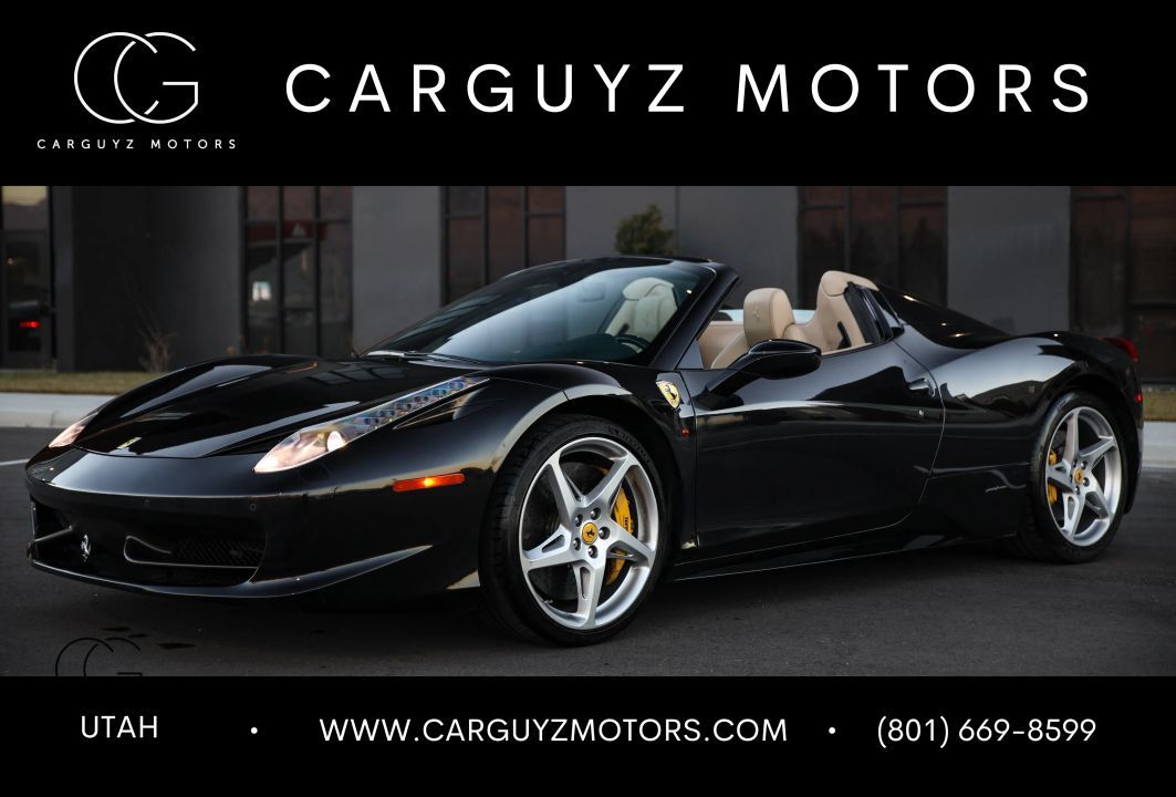 2012 Ferrari 458 Spider Base