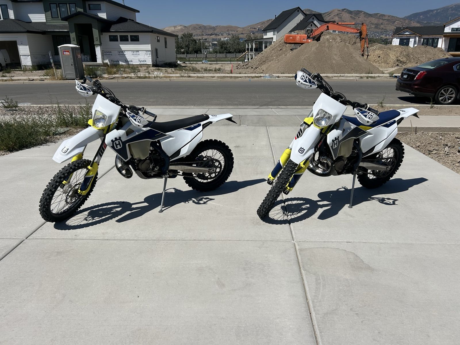 2021 Husqvarna TE300i & TE150i – Matching Pair – Father/Son or His/Hers