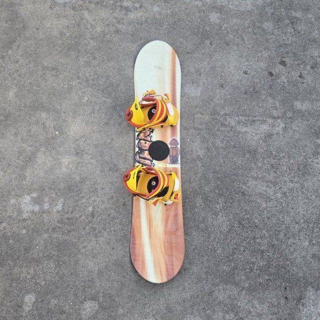 Kid's JR Snowjam 118 cm Snowboard Bindings Burton