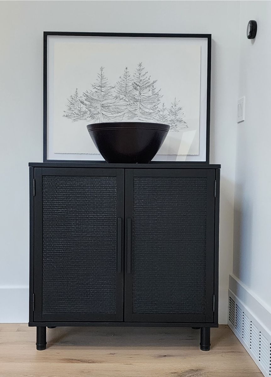 Hopper Studio Delancey 2 Door Rattan Accent Cabinet – LIKE NEW