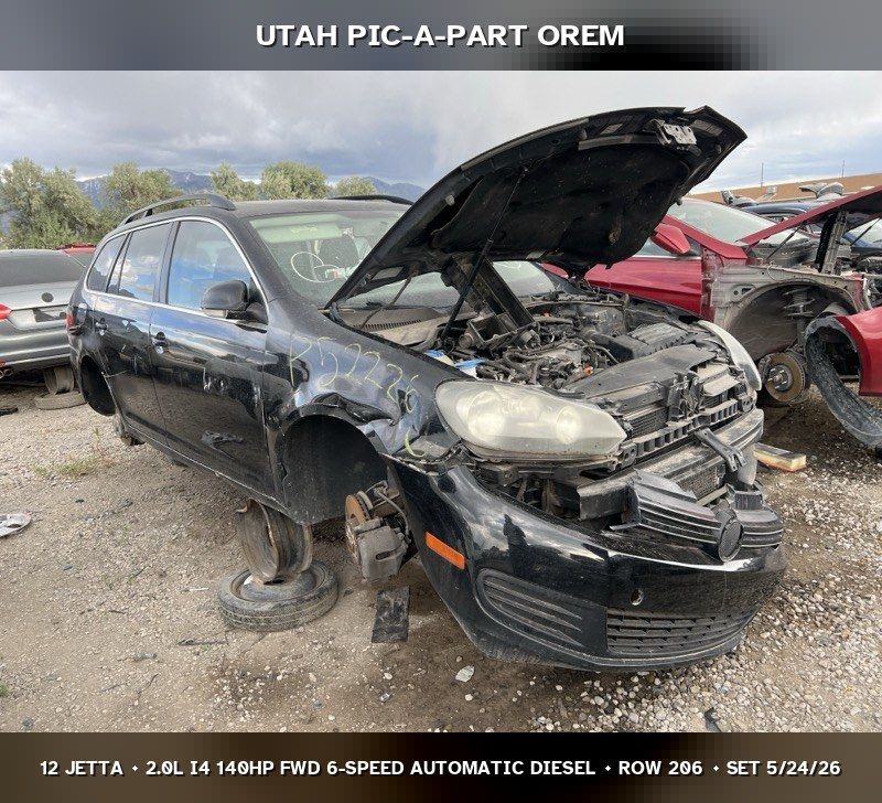 2012 Volkswagen Jetta Mk6 Parts - UTPAP Orem