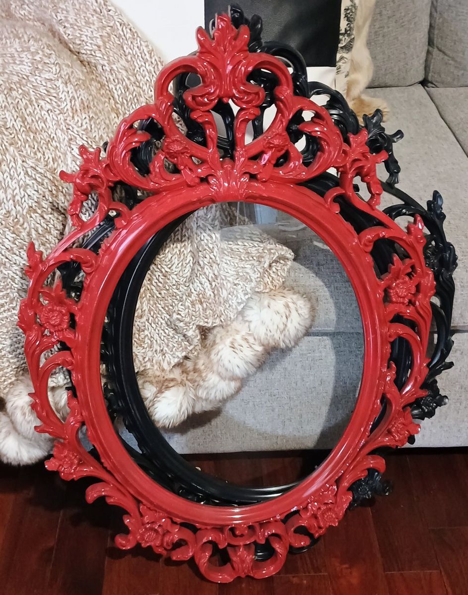 Pair of Ornate Oval Frames