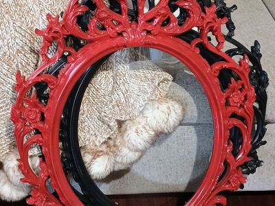 Pair of Ornate Oval Frames