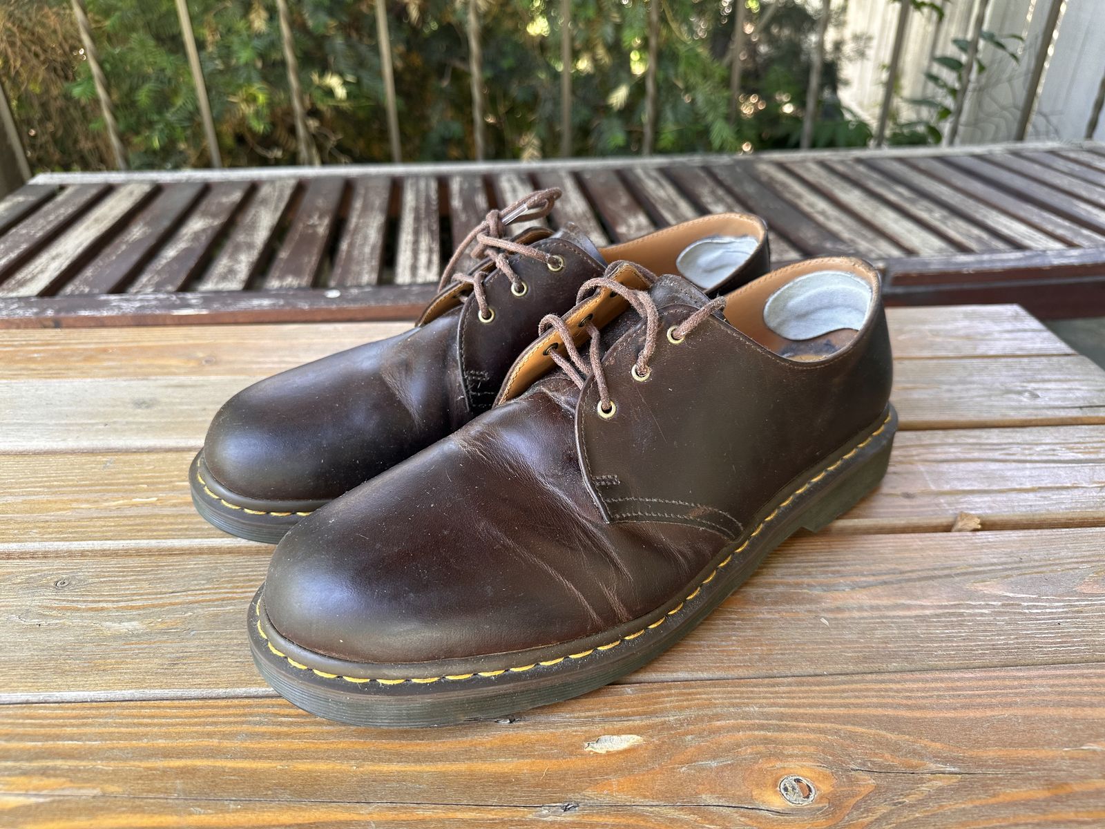 Size 14 Men's Dr Martens Leather Shoes