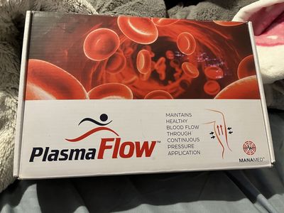 ManaMed PlasmaFlow DVT Prevention Device - Lightweight, Portable, Rechargeable