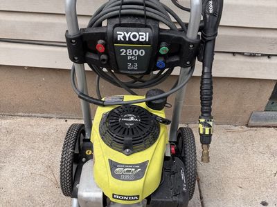 Ryobi 2800 PSI 2.3 GPM Honda GCV160 Gas Pressure Washer
