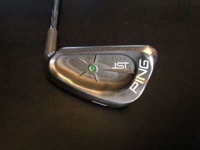 Ping ISI Lob Wedge Green Dot Golf Club Iron Stiff Flex