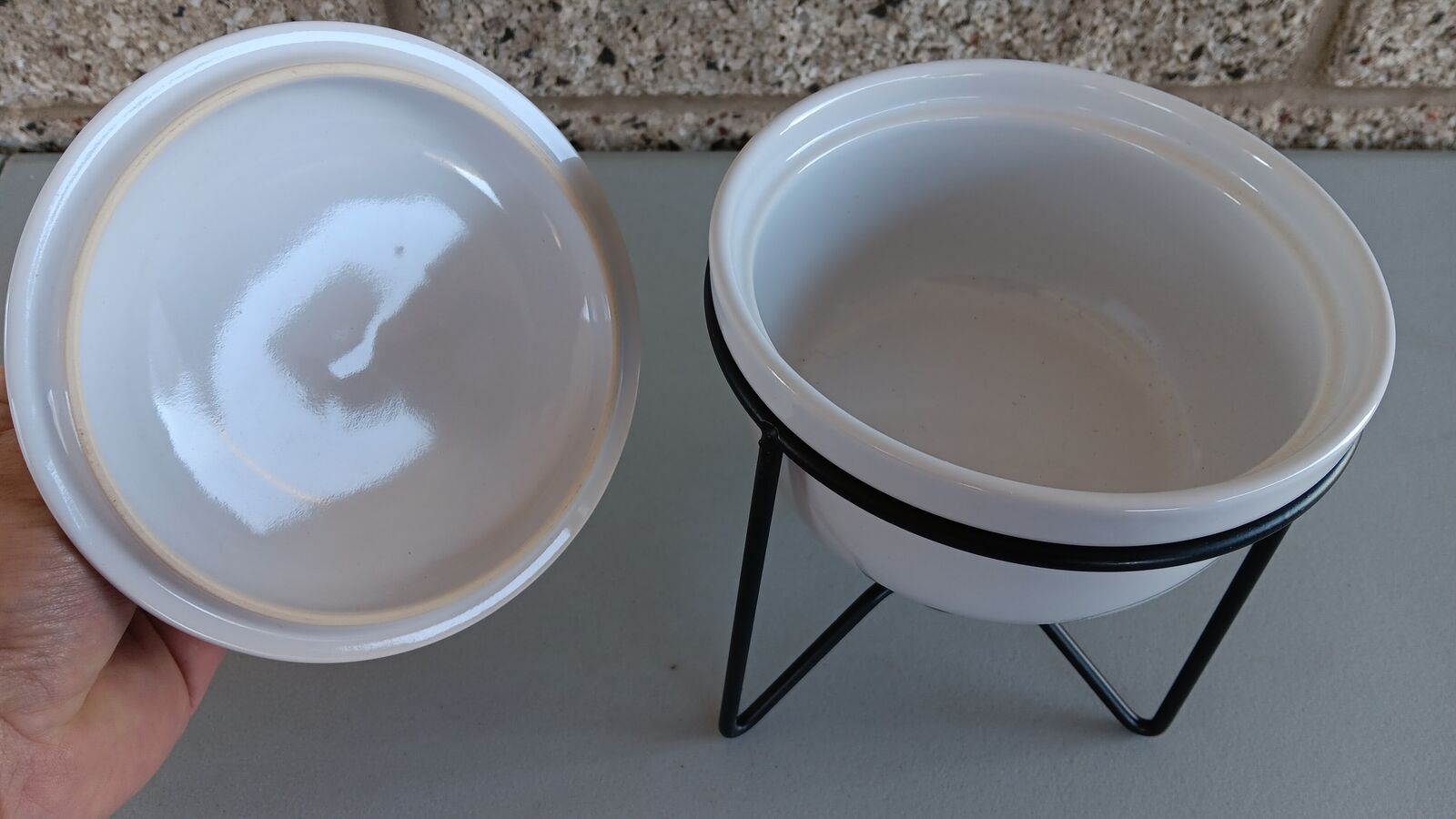 NEW-Elevated Pet Food Or Water Dish