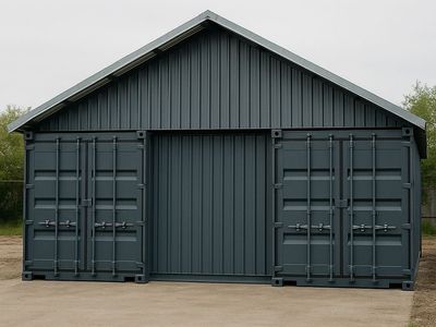 Farm equipment ranch containers 20 40 in stock