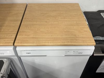 NEW WHIRLPOOL WHITE PORTABLE DISHWASHER