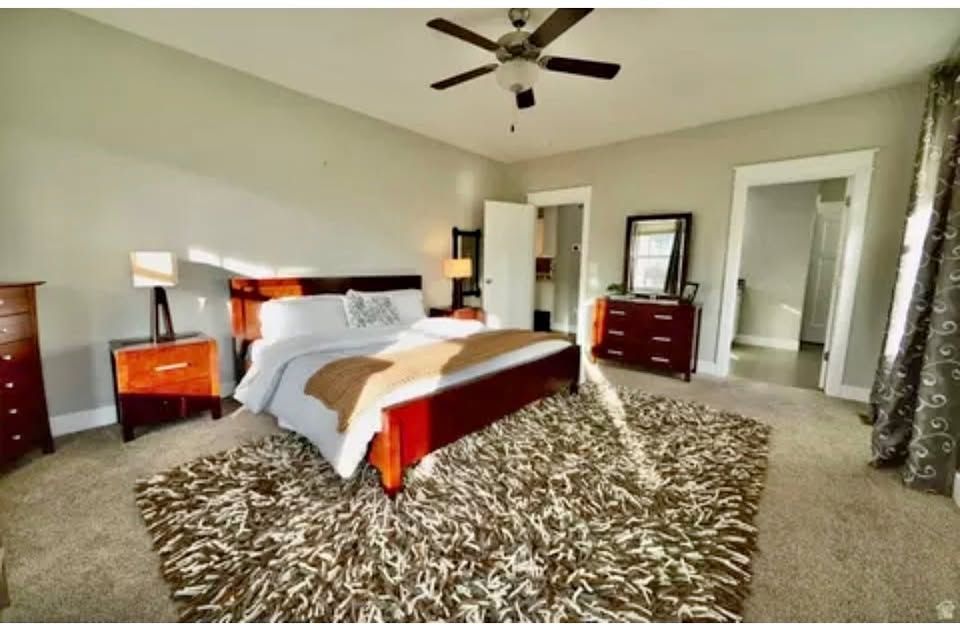 Solid Wood King Bedroom Set — 6 Pieces + Mattress