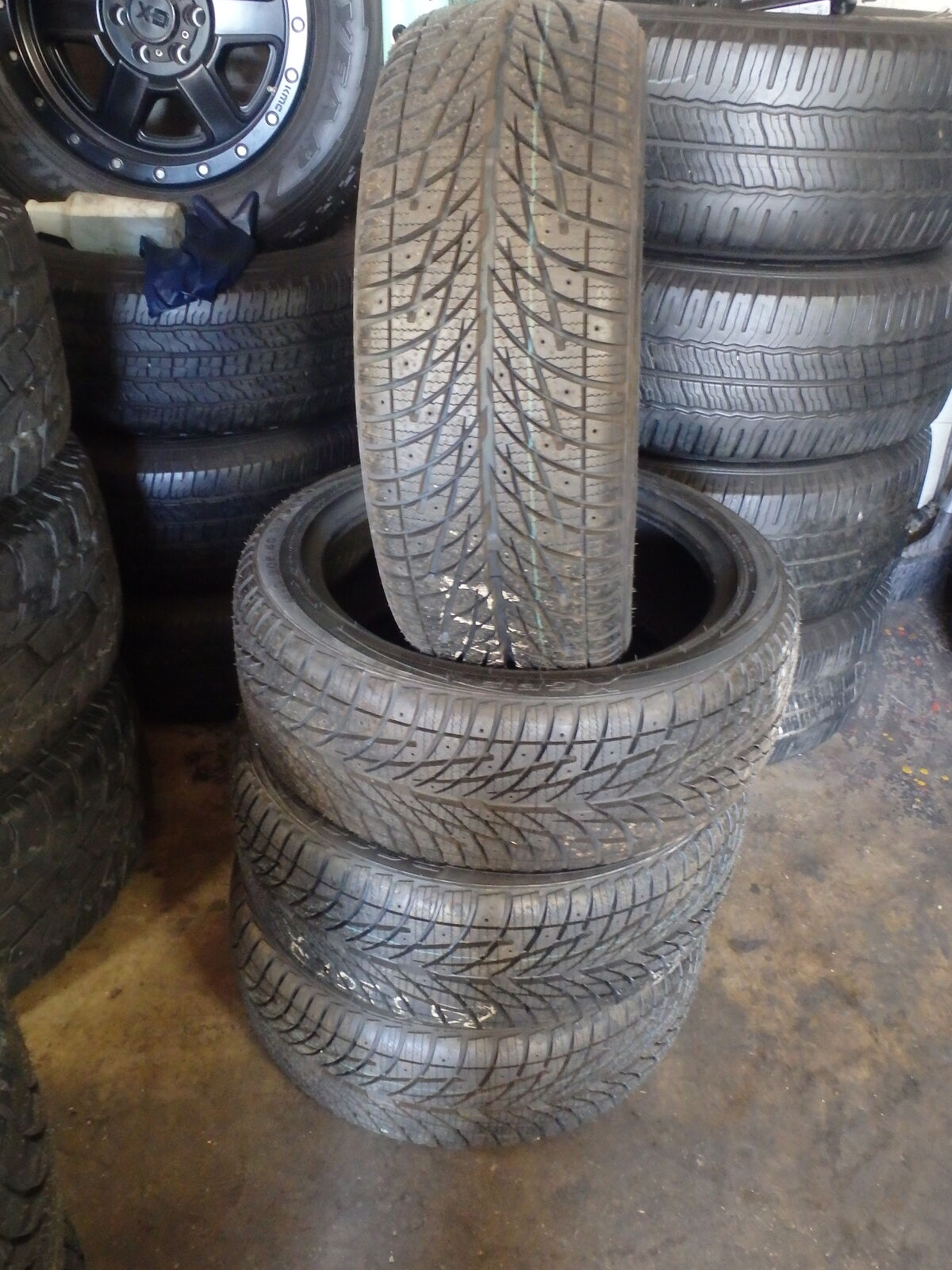 205/50R17 ACCELERA X GRIP SET OF NEW WINTER TIRES