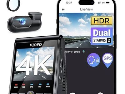 VIOFO A229 Pro 4K HDR Front and Rear Dash Cam