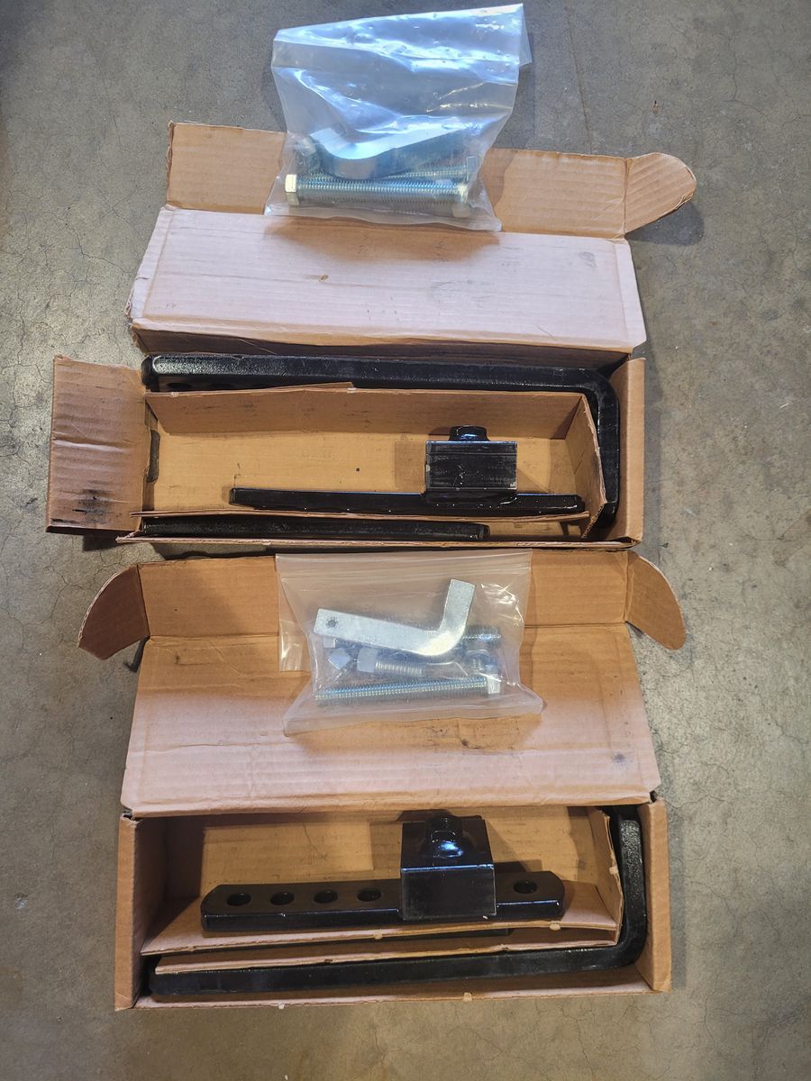 Pair of Equalizer Hitch Sway Control Brackets - New