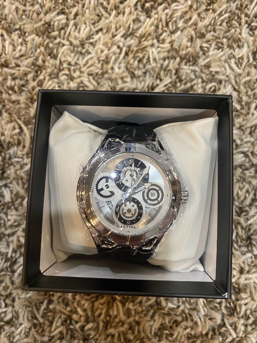 New Activa X Invicta men's skeleton dial watch