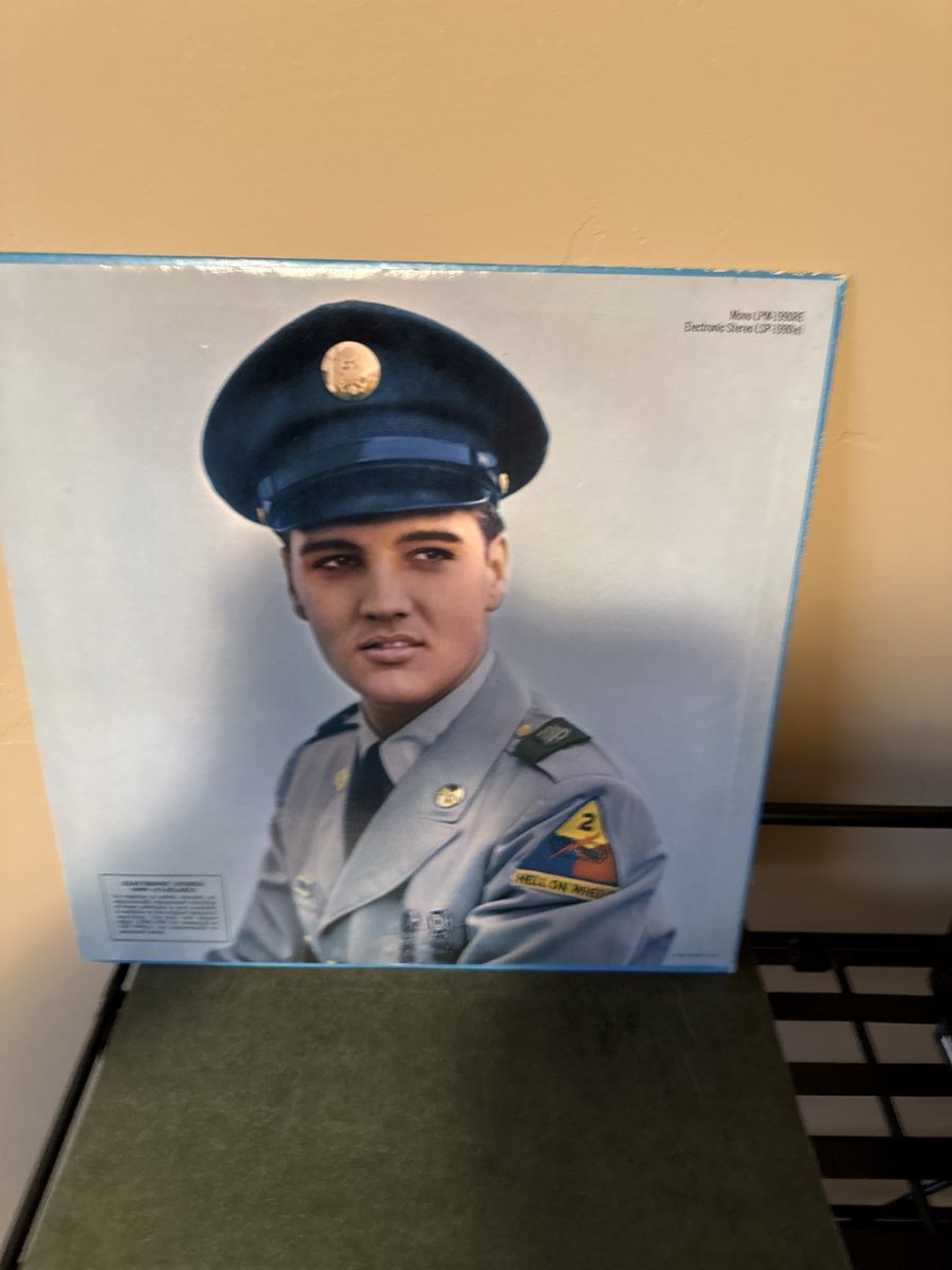 Elvis Presley Vintage Vinyl Record Album