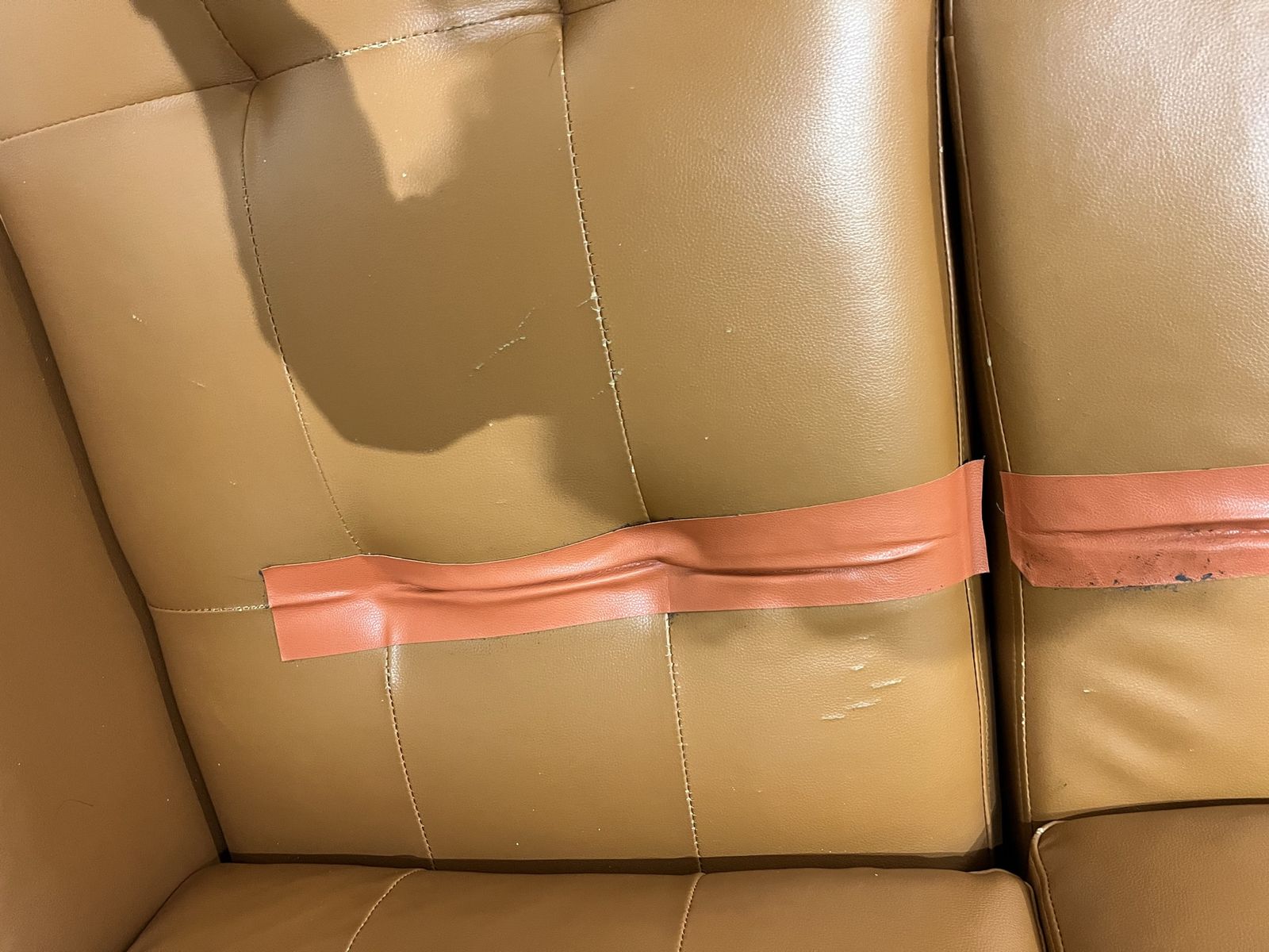 Free Brown chaise couch with storage and pullout