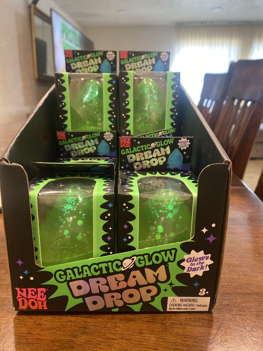 Needoh Dreamdrop limited edition galactic glow dream drop. Glows in the dark cosmic bloom.