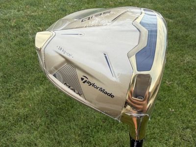 NEW TaylorMade Qi35 Max Gold Designer Series Driver 9.0 Stiff