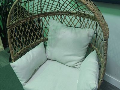 Kids Egg Chair, wicker