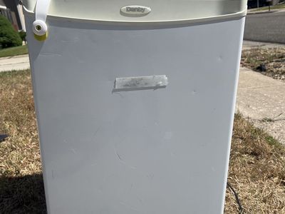 Mini fridge and freezer
