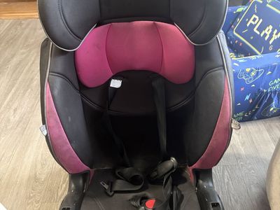 Evenflo Chase Convertible Booster Car Seat - Black & Pink