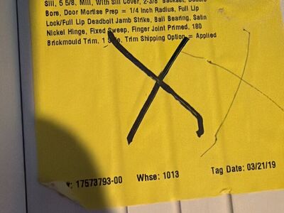 Exterior Door-Brand New