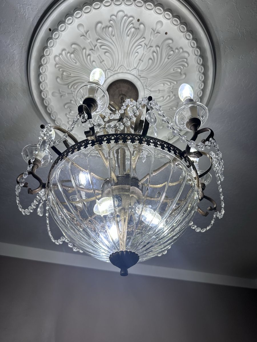 Crystal chandelier