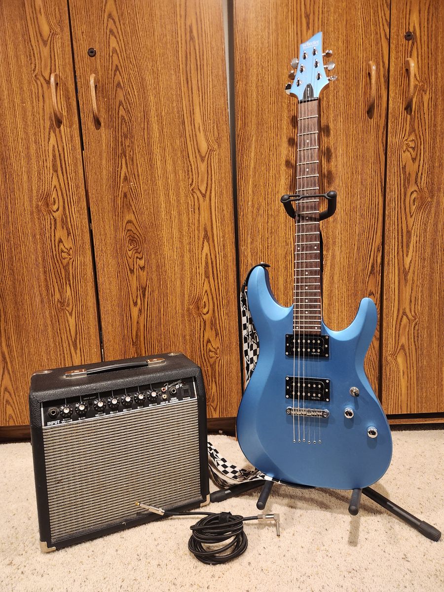 Electric Guitar and Amp