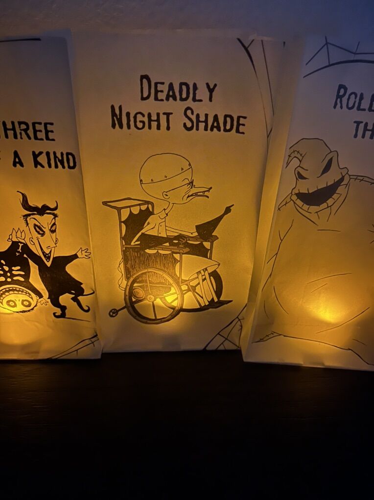 Nightmare Before Xmas LED Luminaries