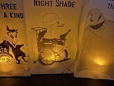 Nightmare Before Xmas LED Luminaries