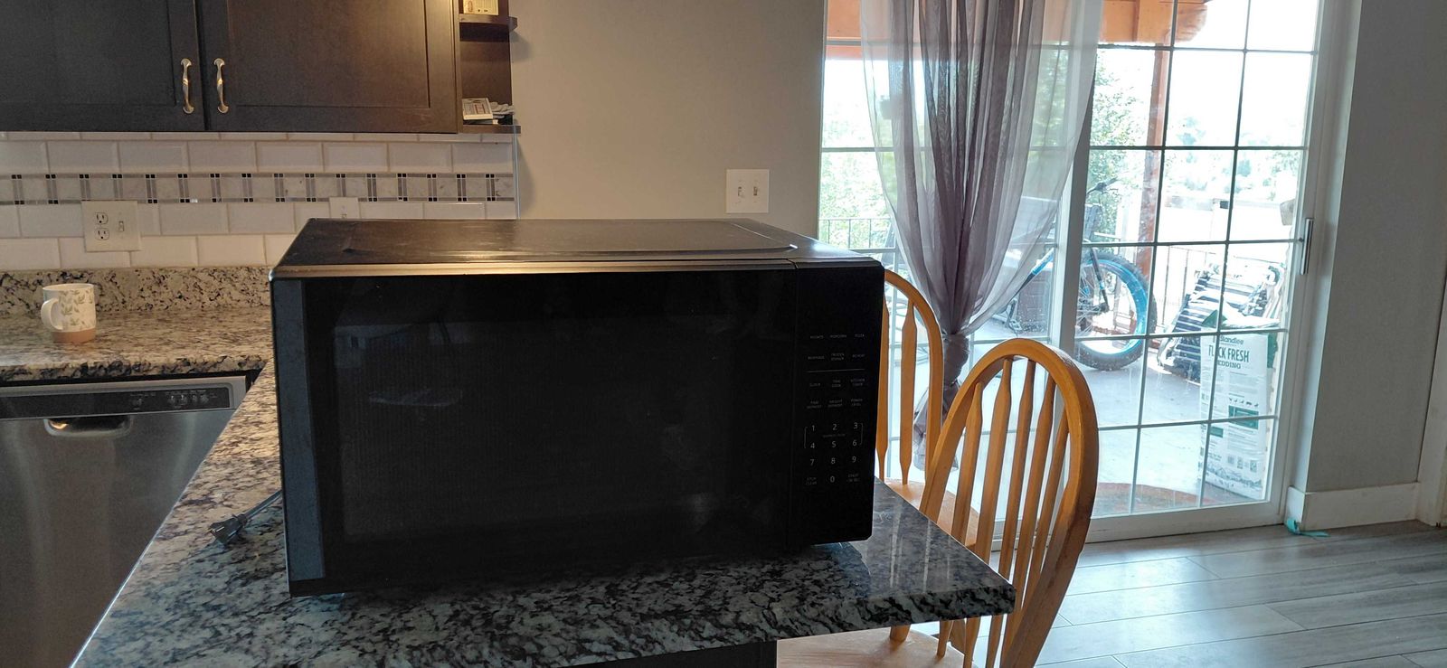 Fair Condition Used Microwave