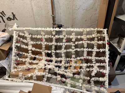 White Fringe Garland Garland Garland