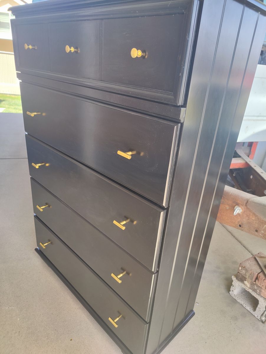 Spacious Five Drawer Dresser