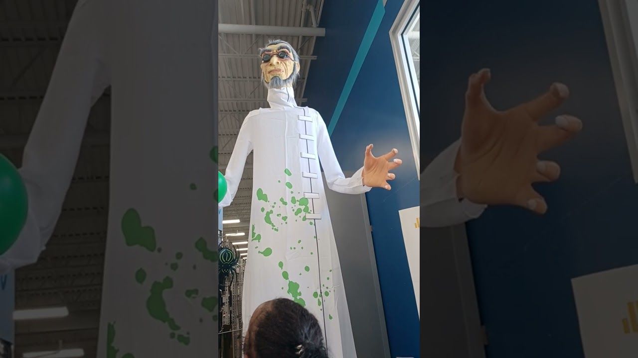 Halloween 12Ft Tall MAD Scientist Monster FRANKENSTEIN animatronic Home Decor Decoration Yard Prop