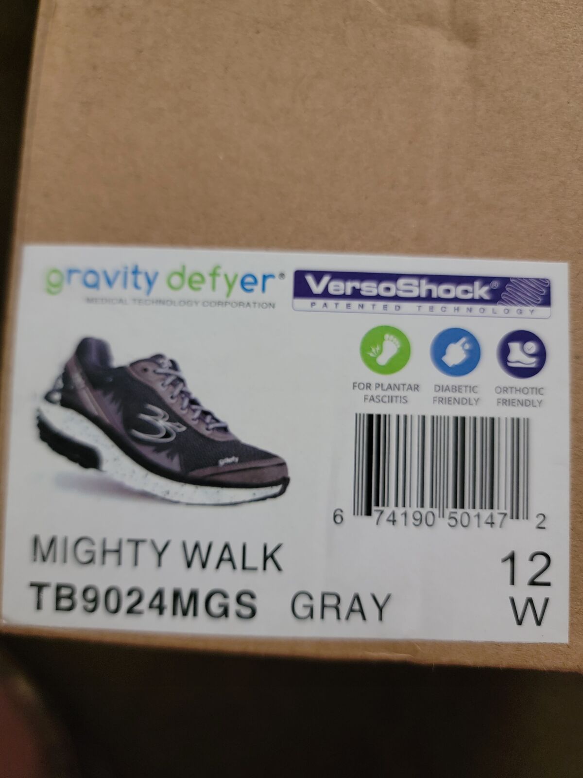 ORTHOPEDIC WALKING SHOES size 12 Wide