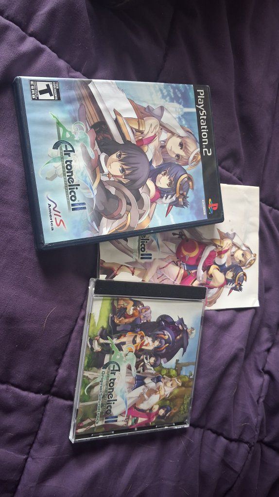 send offer! Ar tonelico II: Melody of Metafalica (PlayStation 2) CIB w/ Soundtrack CD